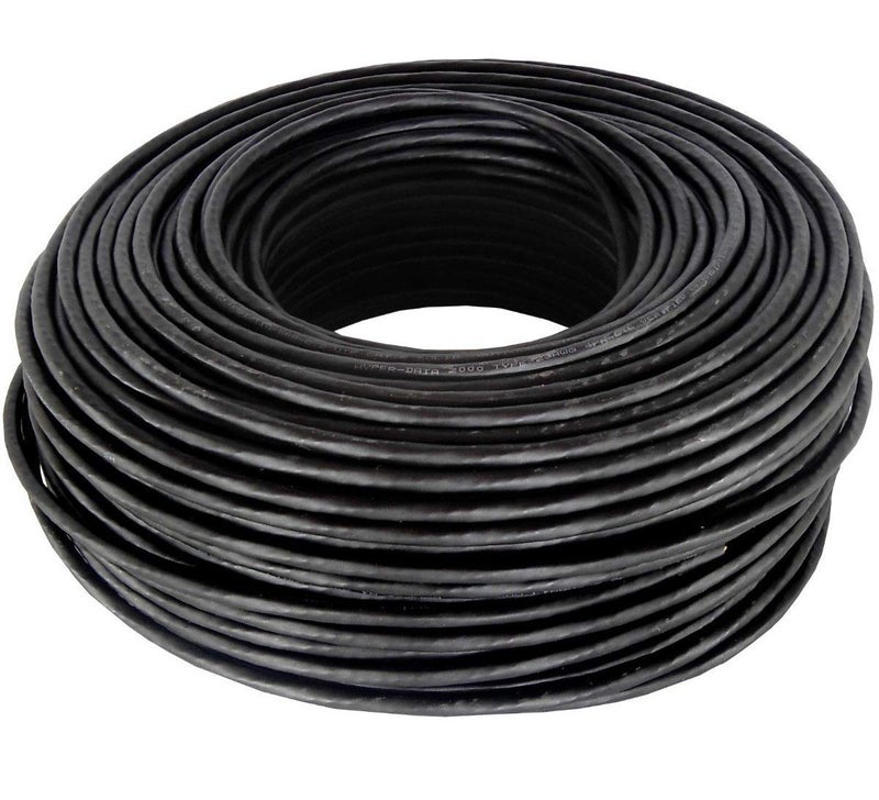 UbiGear 300' FT Oxygen-Free Copper Heavy Duty CAT6 Waterproof Outdoor Direct Burial UV Resistant Ethernet LAN Network Patch Cable RJ45 Cord (300FT Outdoor) - Image 1